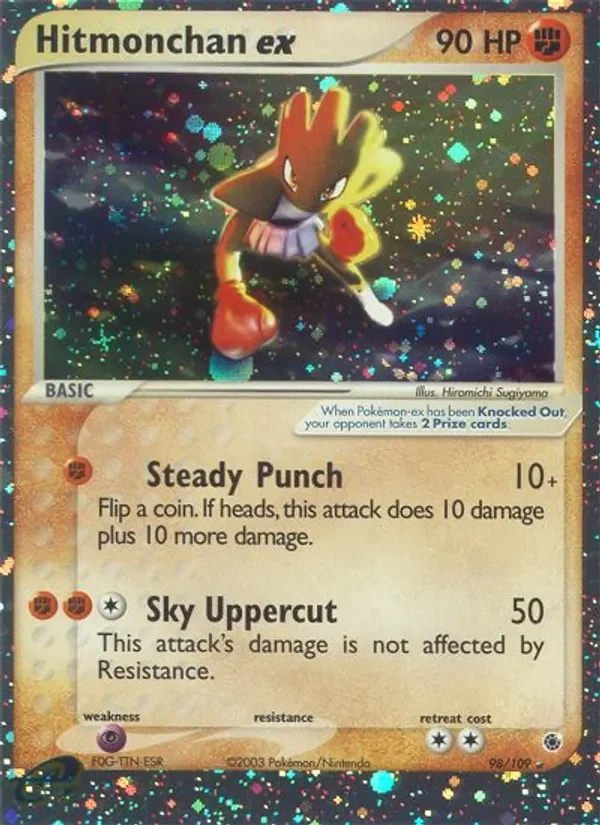 Hitmonchan ex - Holo
