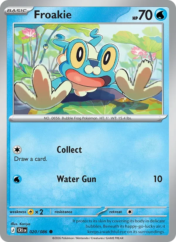 Froakie - Non-holo