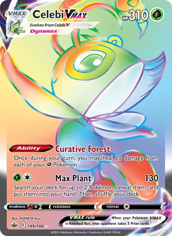 Celebi VMAX - Holo - Rainbow