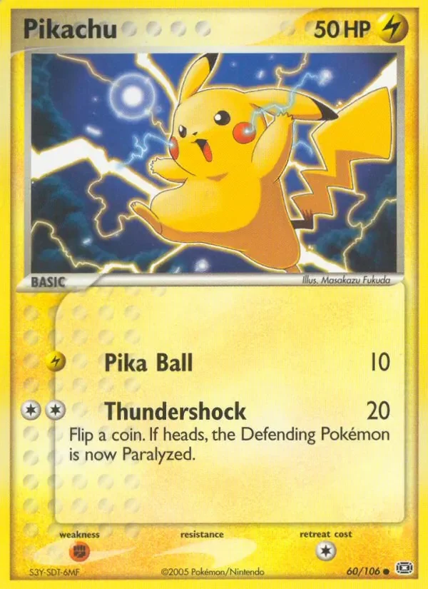 Pikachu - Non-holo