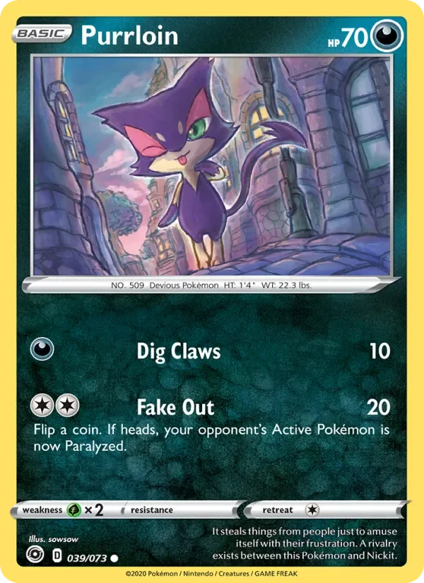 Purrloin - Non-holo