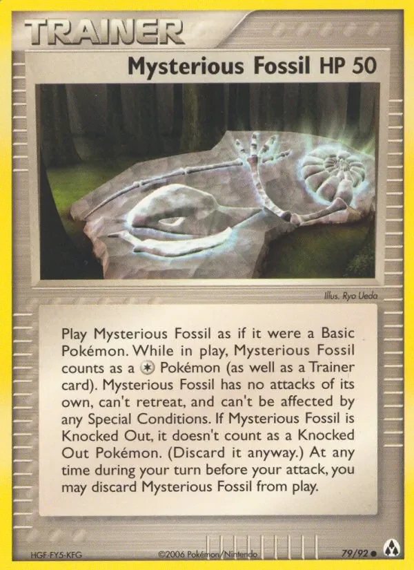Mysterious Fossil - Non-holo