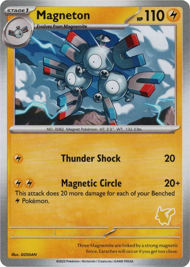 Magneton - Non-holo - Pikachu