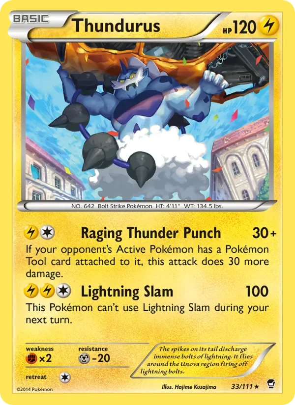 Thundurus - Non-holo