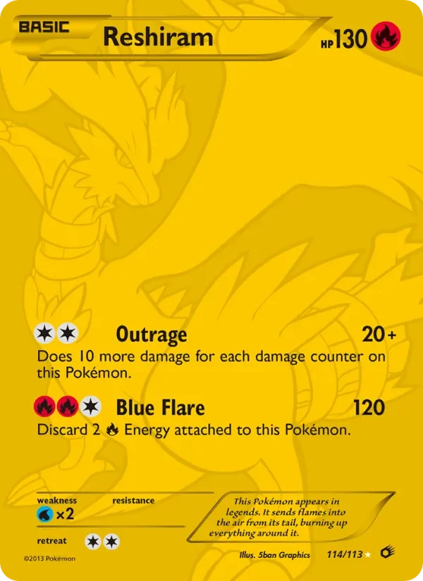 Reshiram - Non-holo