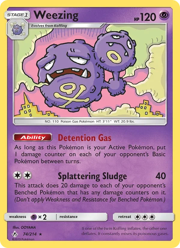 Weezing - Non-holo