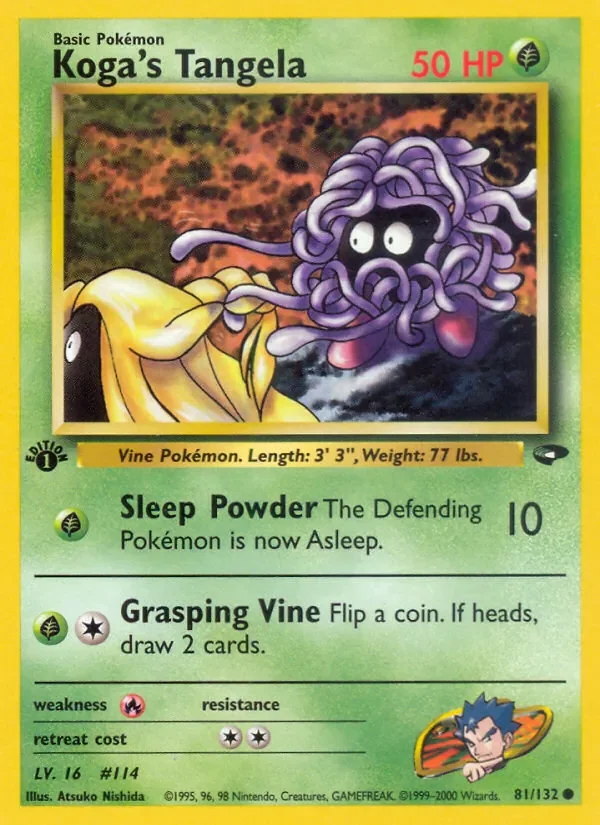 Koga's Tangela - Non-holo