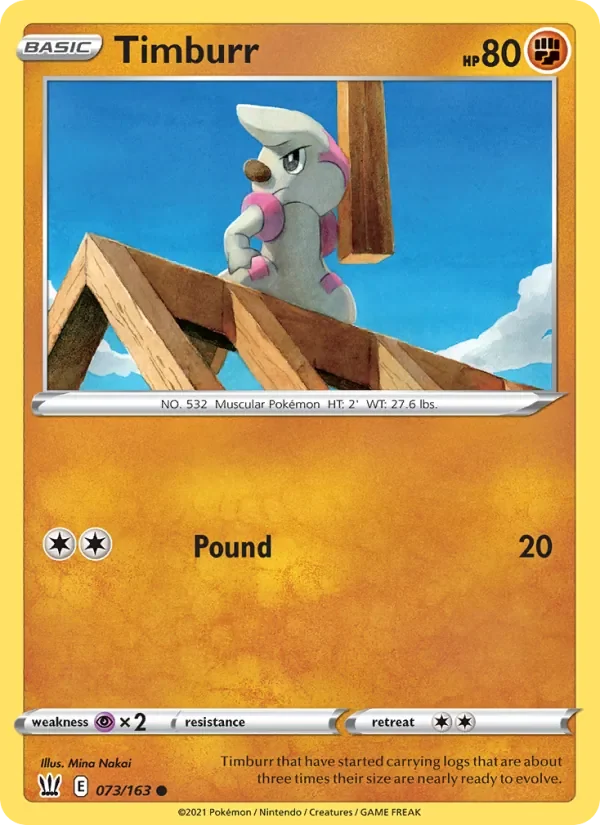 Timburr - Non-holo