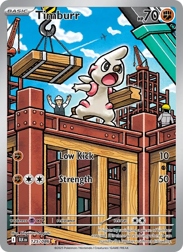 Timburr - Full Art