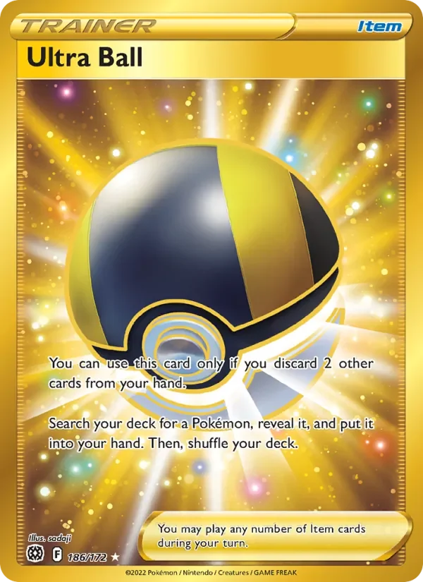 Ultra Ball - Holo - Gold