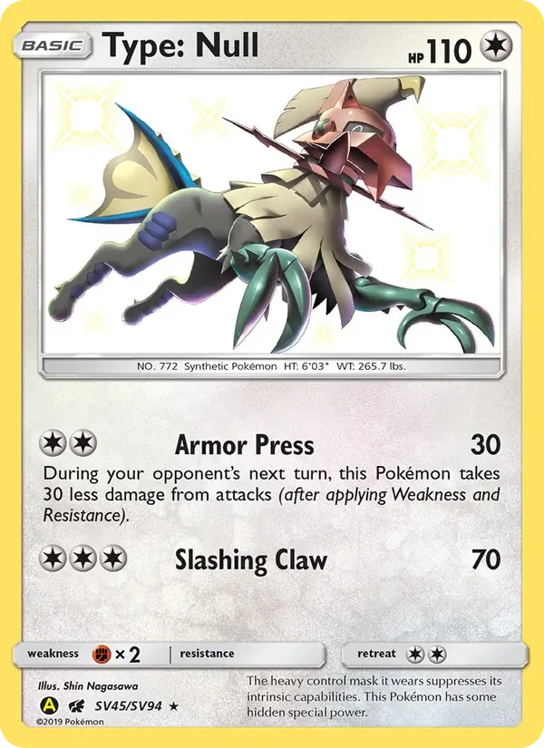 Type: Null - Non-holo