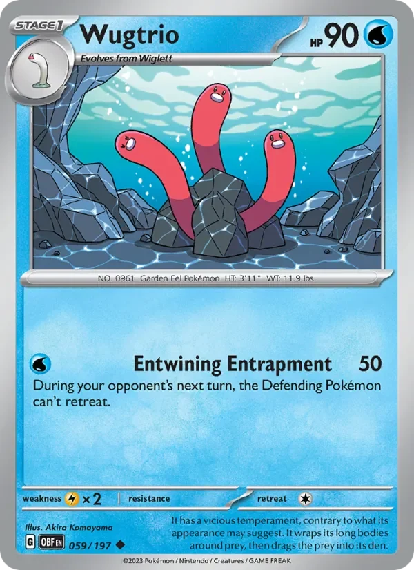 Wugtrio - Non-holo