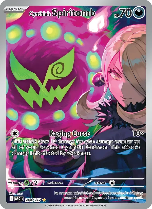 Cynthia's Spiritomb - Full Art