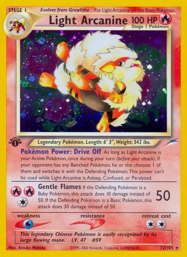 Light Arcanine - Holo