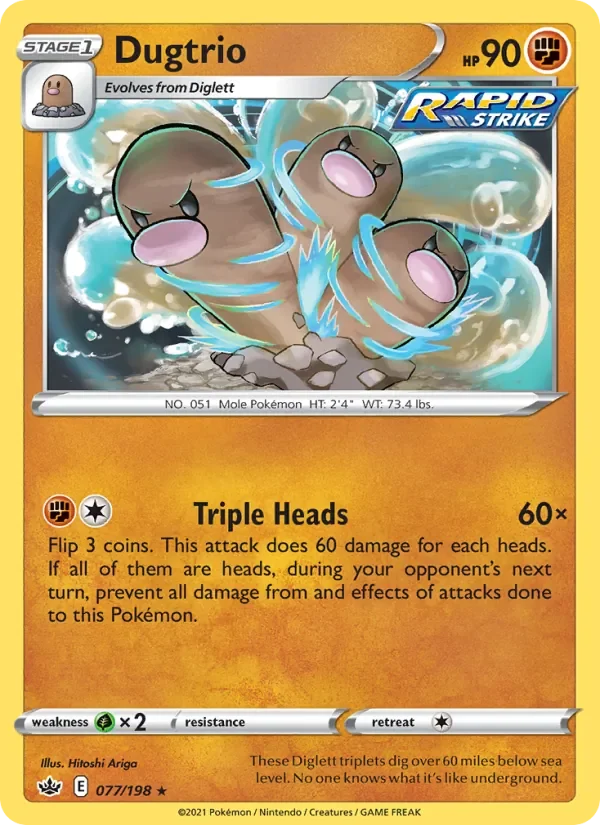 Dugtrio - Non-holo