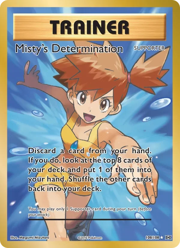 Misty's Determination - Non-holo