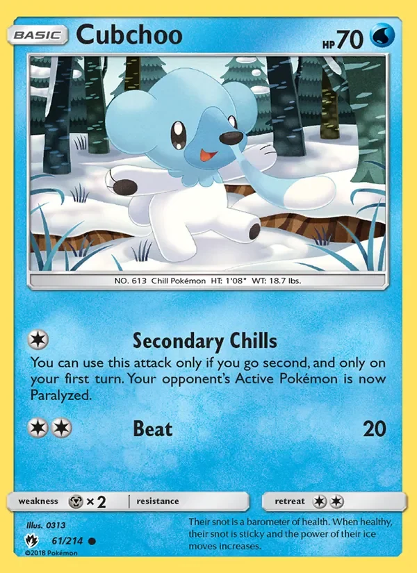 Cubchoo - Non-holo