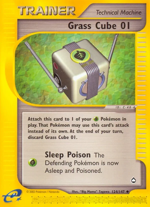 Grass Cube 01 - Non-holo