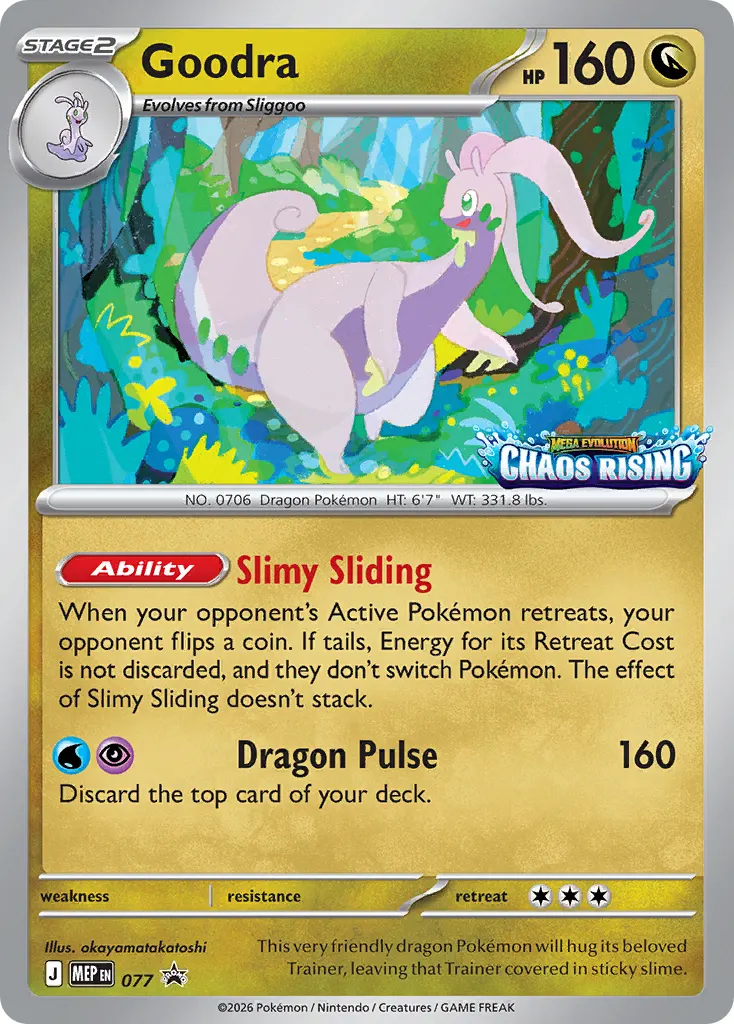 Goodra - Holo - Set Logo