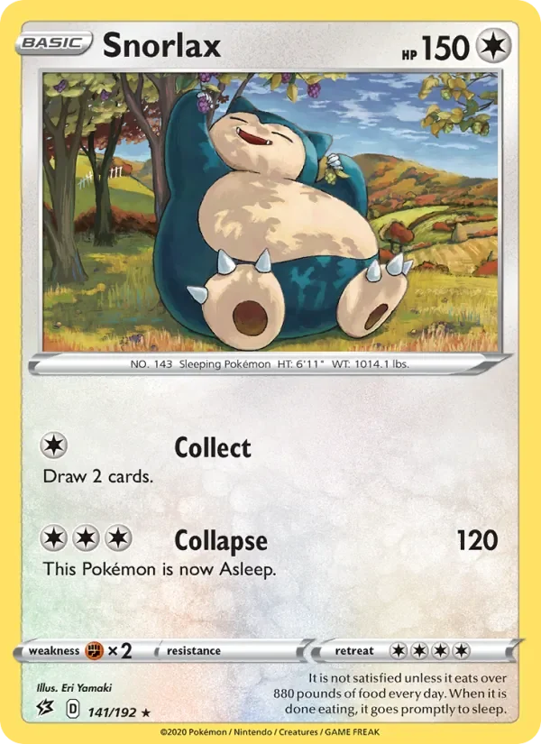 Snorlax - Non-holo