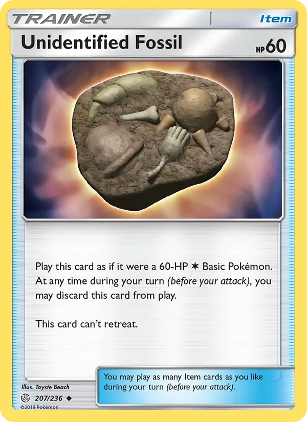 Unidentified Fossil - Non-holo