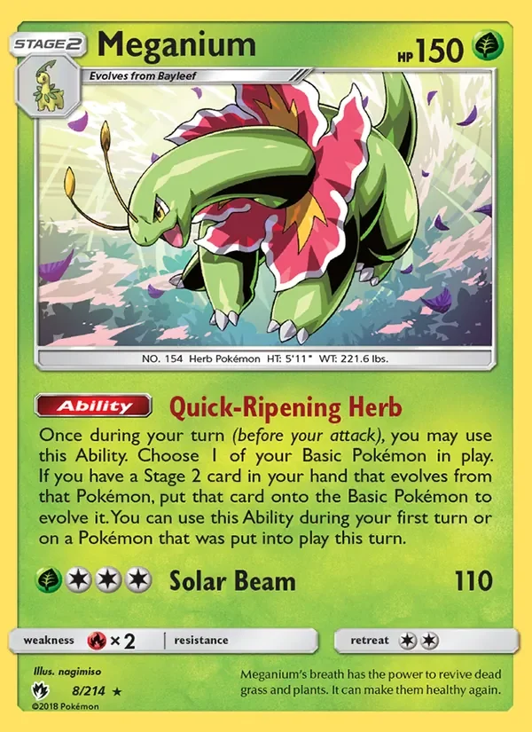 Meganium - Non-holo