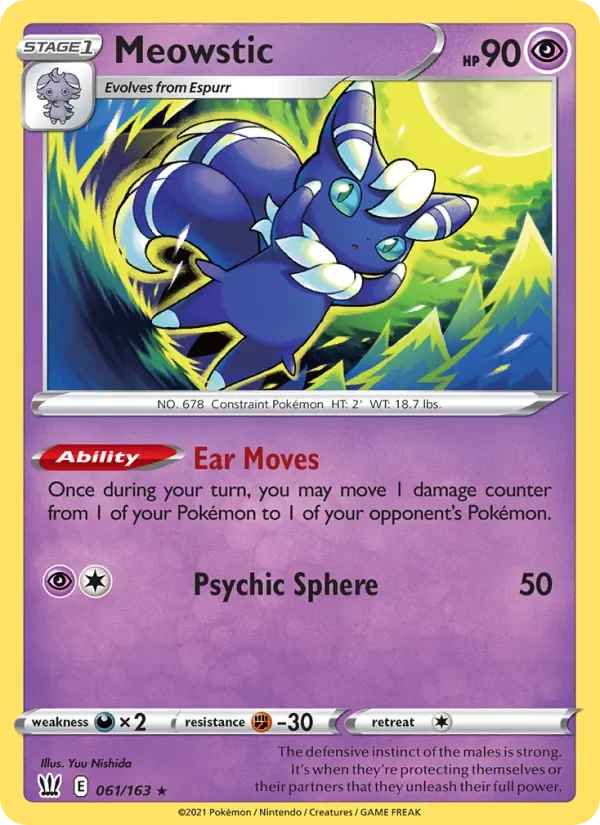 Meowstic - Holo