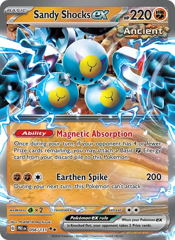 Sandy Shocks ex - Holo