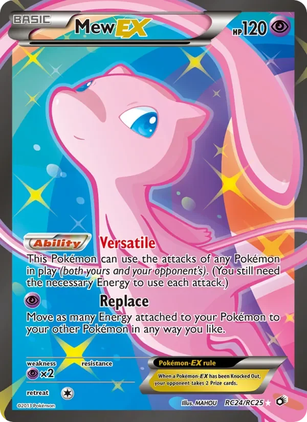 Mew-EX - Non-holo