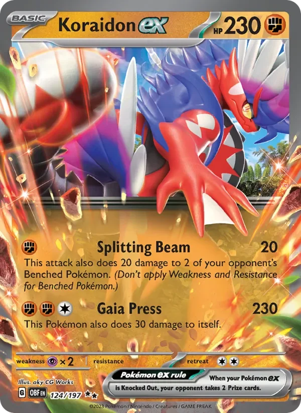Koraidon ex - Holo