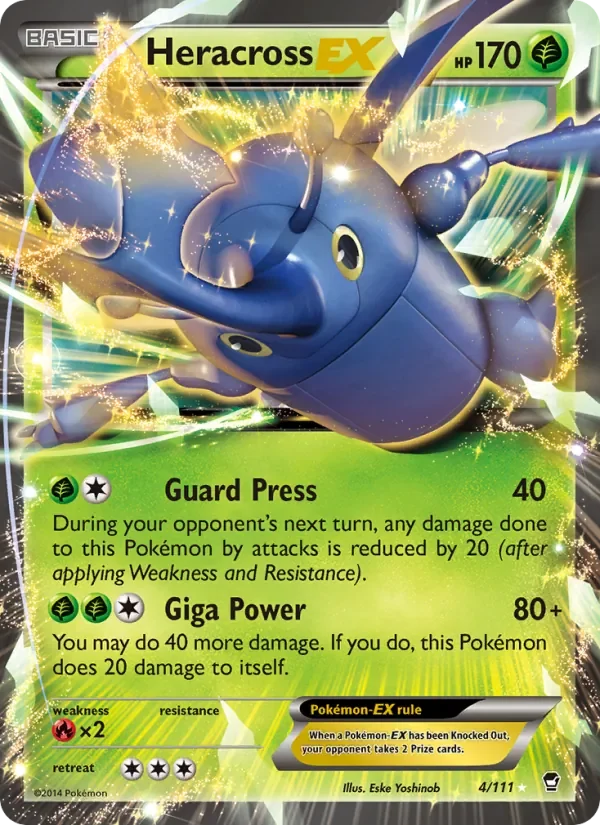 Heracross EX - Non-holo