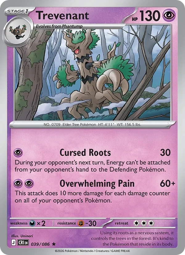 Trevenant - Holo
