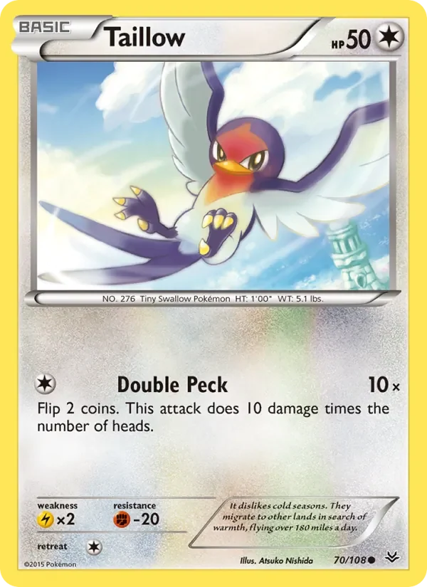 Taillow - Non-holo
