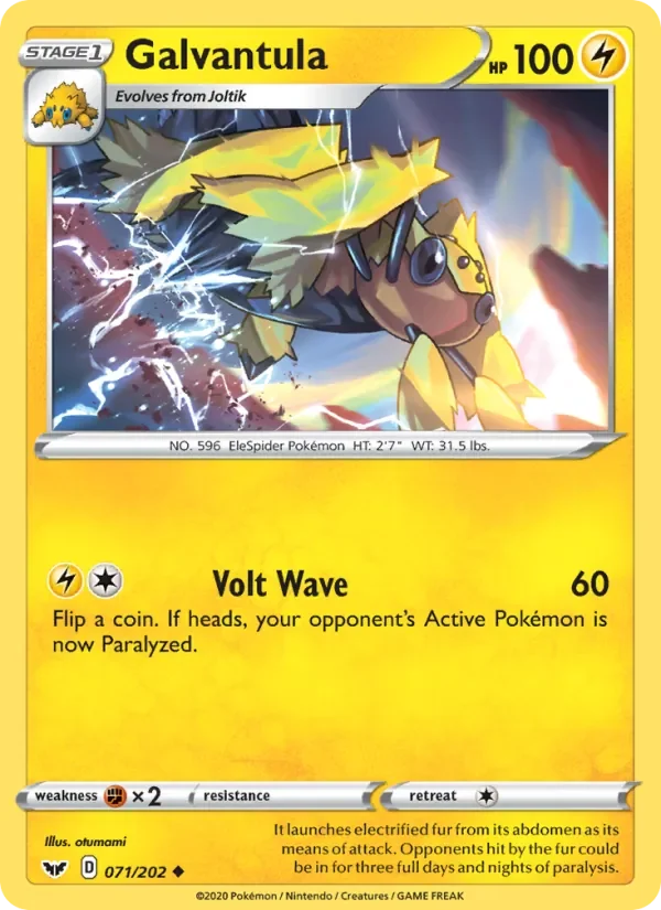 Galvantula - Non-holo