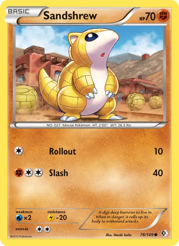 Sandshrew - Non-holo