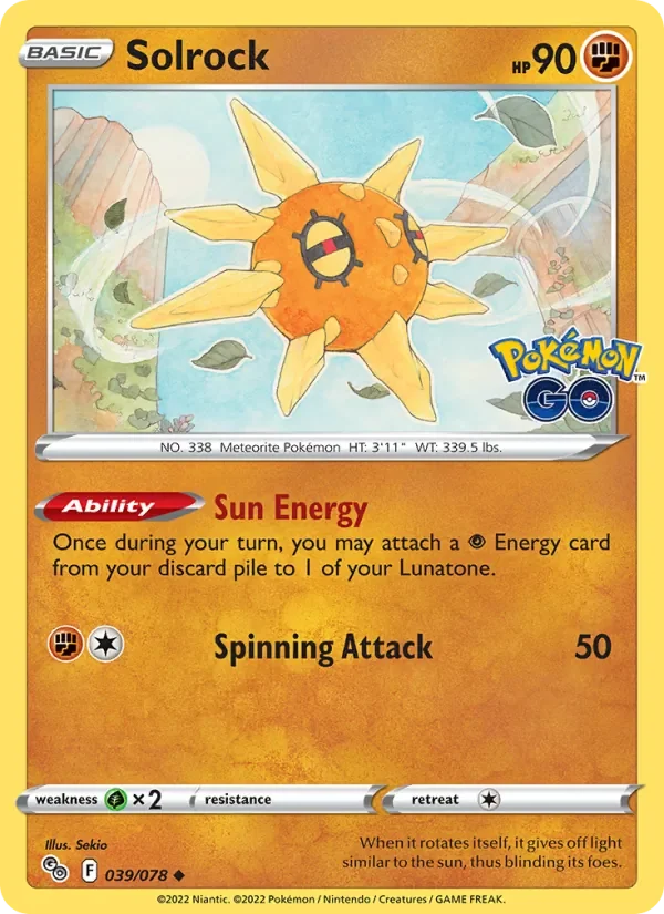 Solrock - Non-holo