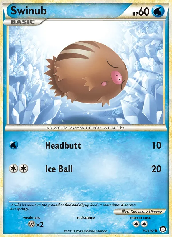Swinub - Non-holo