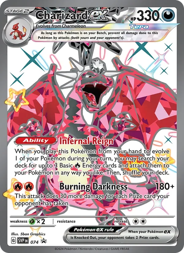 Charizard ex - Holo