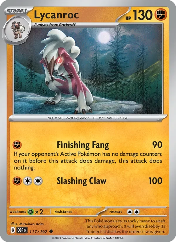 Lycanroc - Non-holo