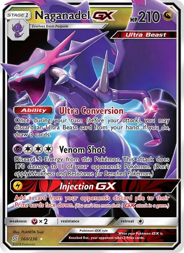 Naganadel GX - Non-holo