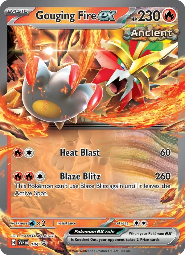 Gouging Fire ex - Holo