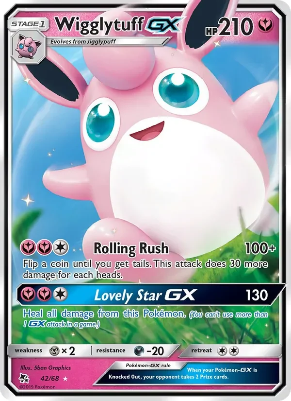 Wigglytuff GX - Non-holo