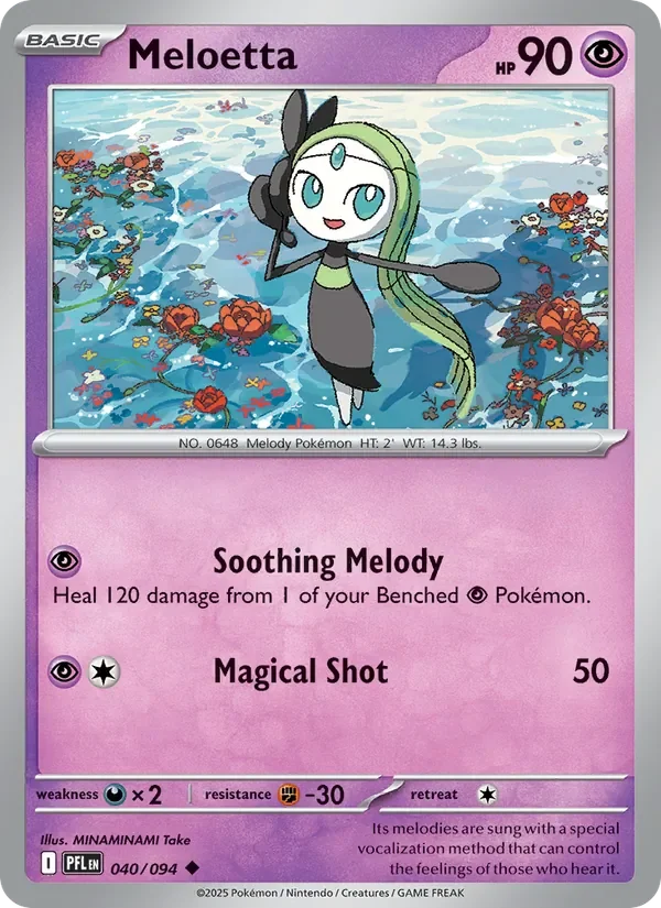 Meloetta - Non-holo