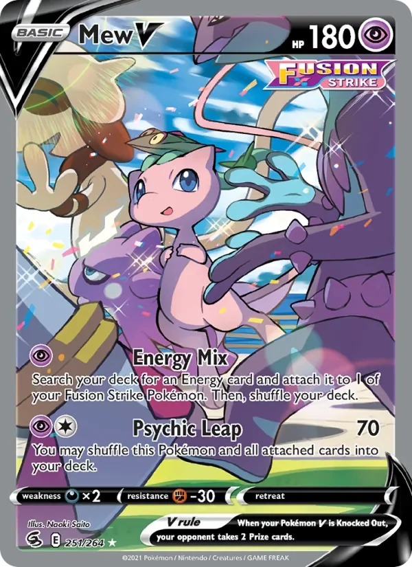 Mew V - Holo
