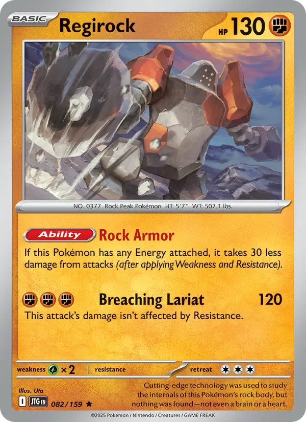 Regirock - Holo