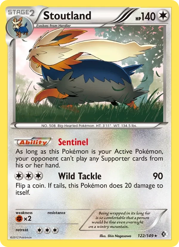Stoutland - Non-holo