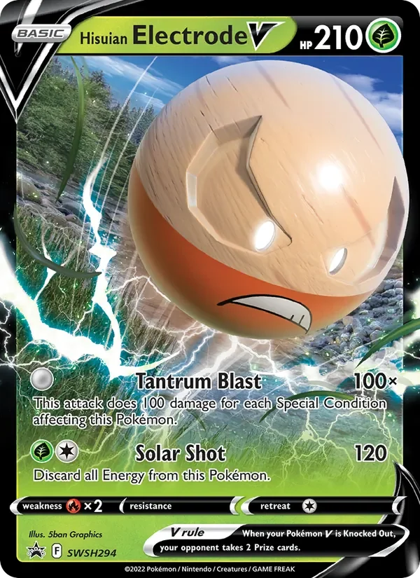 Hisuian Electrode V - Holo