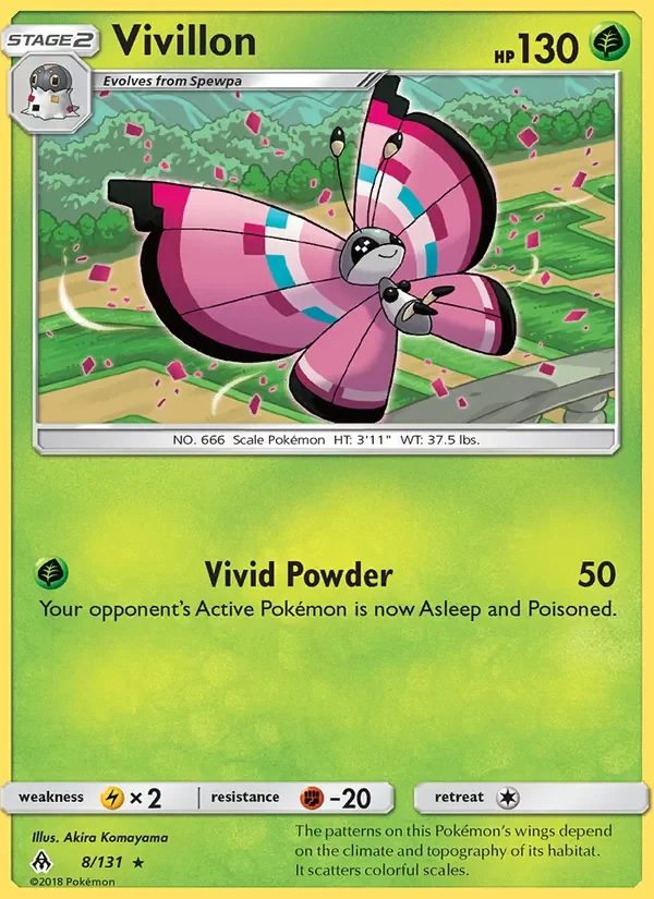 Vivillon - Non-holo