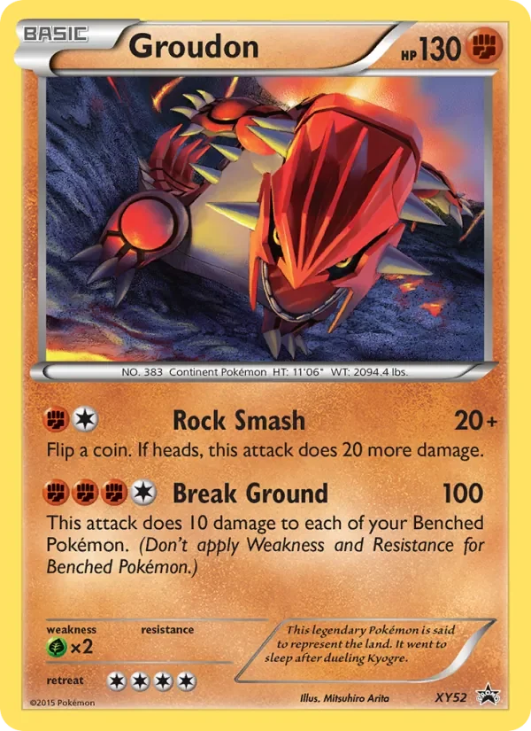 Groudon - Non-holo