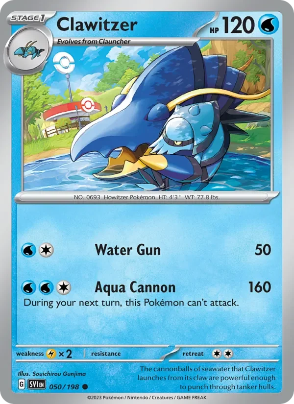 Clawitzer - Non-holo